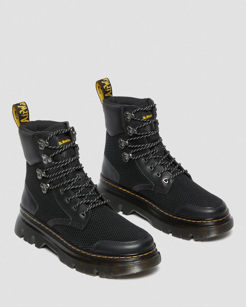 Black / Skin Women's Dr Martens Tarik Toe Guard Utility Boots | CA 268TCE